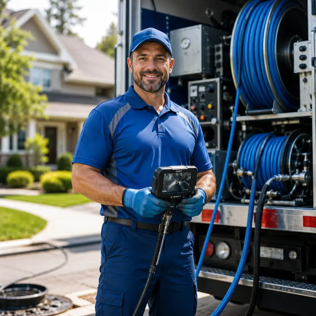 Local outdoor drain cleaning specialists in Greenfield, IL